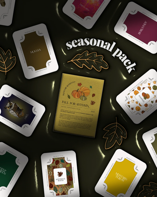 MANICURE ROULETTE FALL FOR AUTUMN | AUTUMNAL FALL SEASONAL EXPANSION PACK