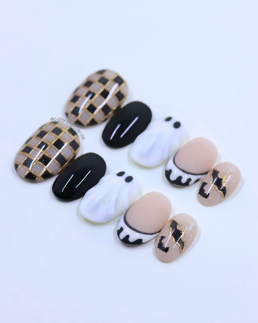 Boo Sheet • Press On Nails