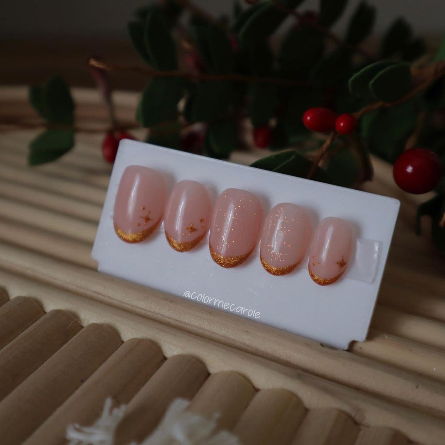 Golden Glam - Press On Nails
