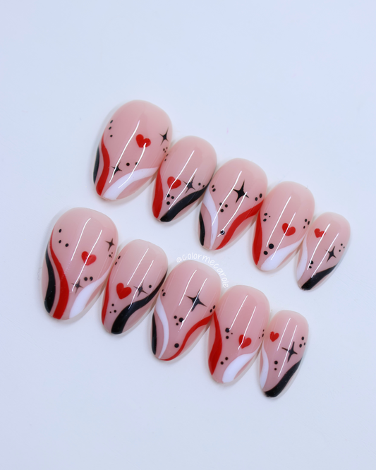 Heartbreaker - Press On Nails