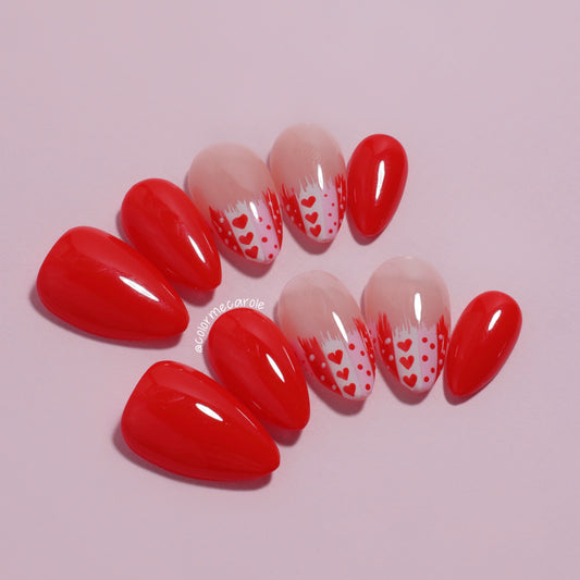 Love At First Swipe - Press On Nails