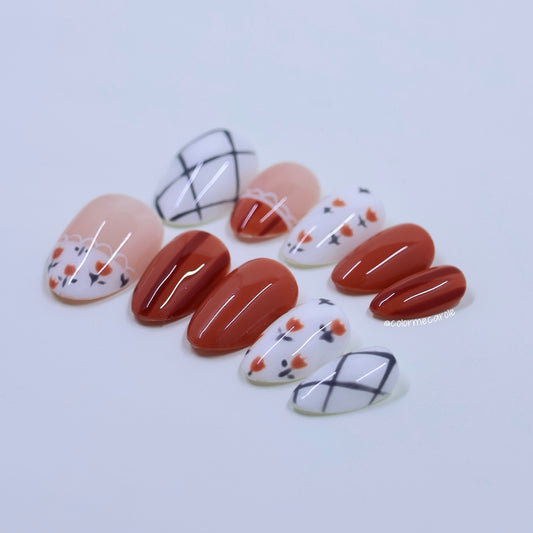 Rusty Rose - Press On Nails