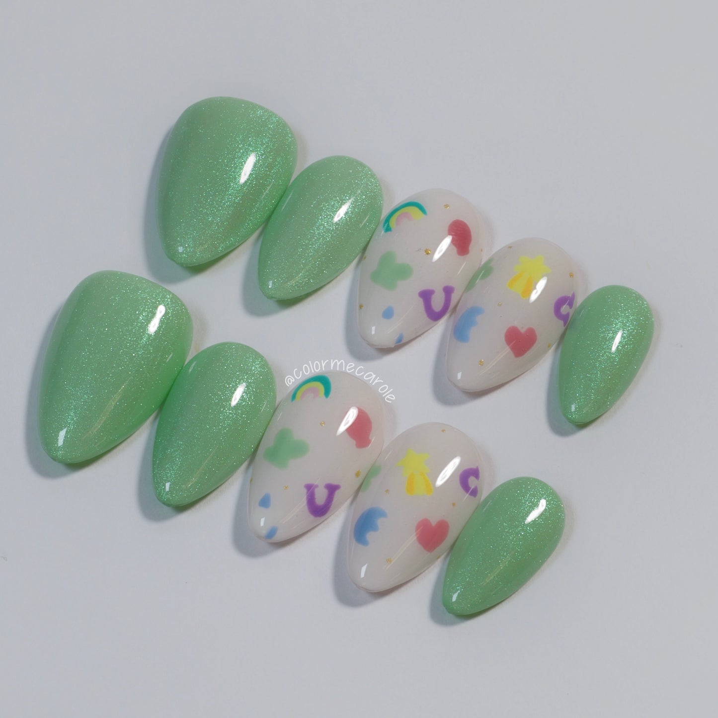 Lucky Charm - Press On Nails
