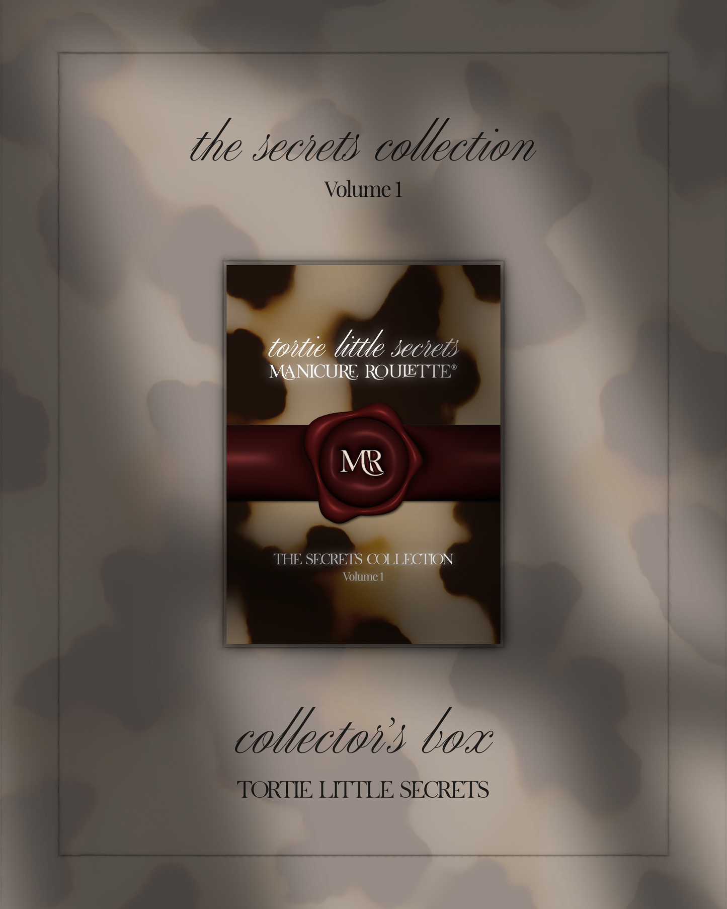 Manicure Roulette®: Tortie Little Secrets | Collector's Booklet