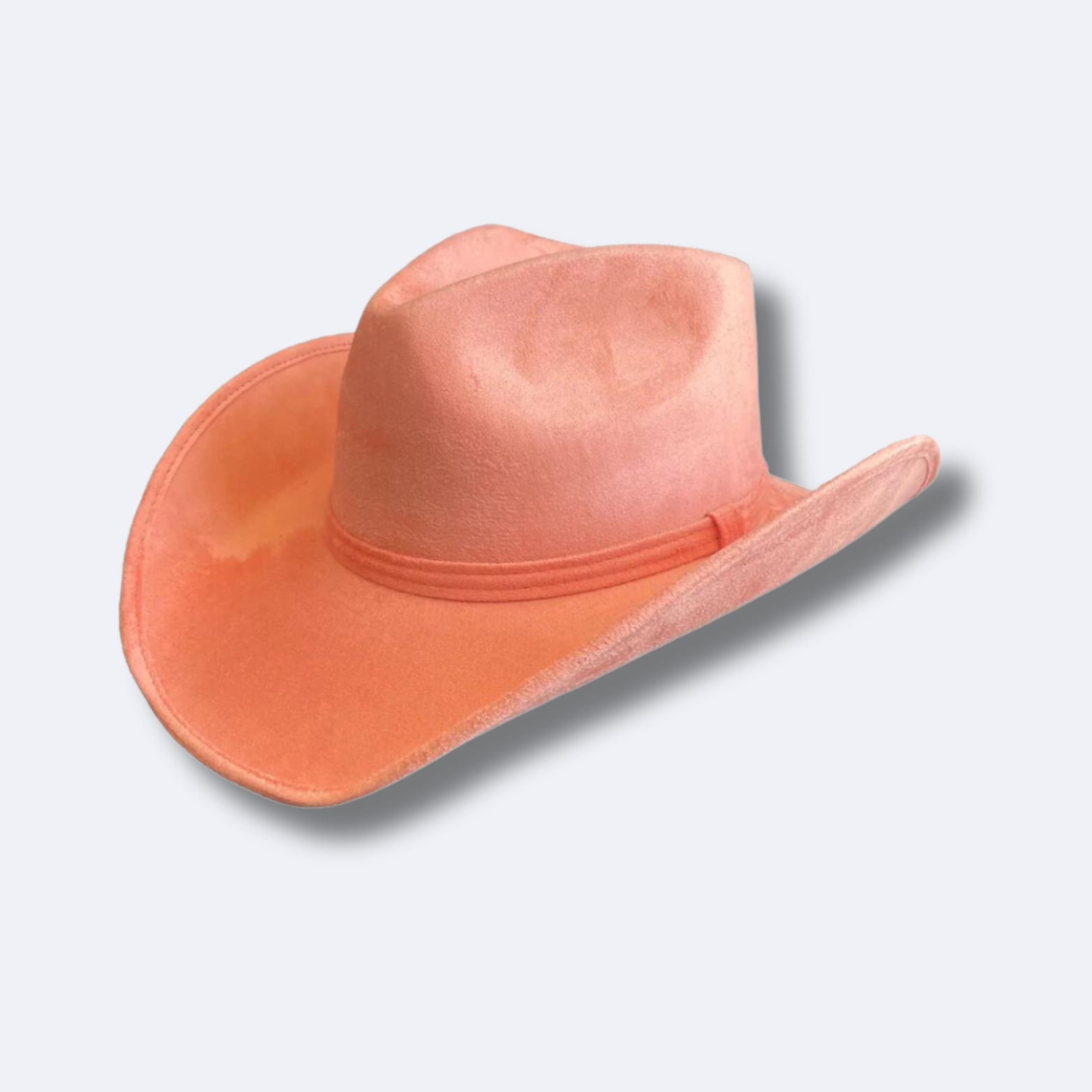 Cowboy Trucker Hat - Coral