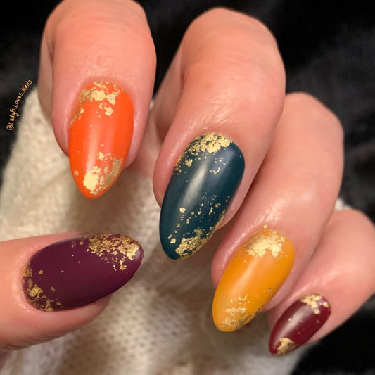 Autumn Gems - Press On Nails