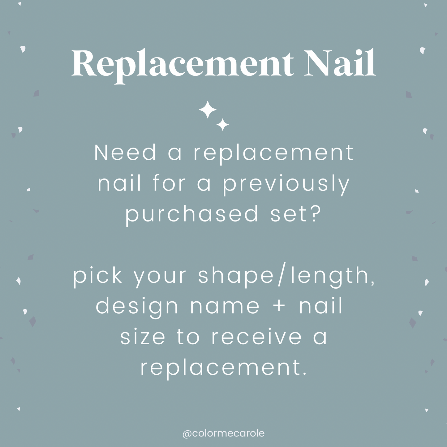 Replacement Nail
