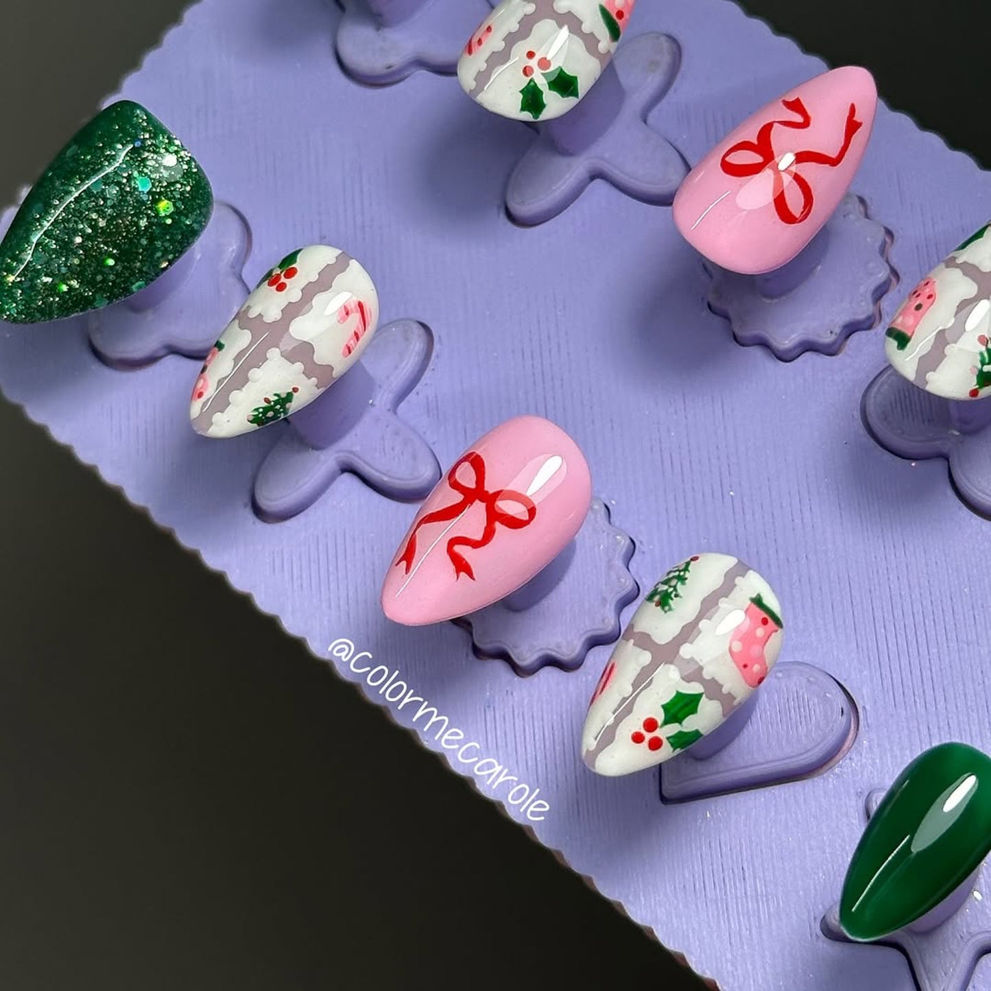Holiday Express • Press On Nails