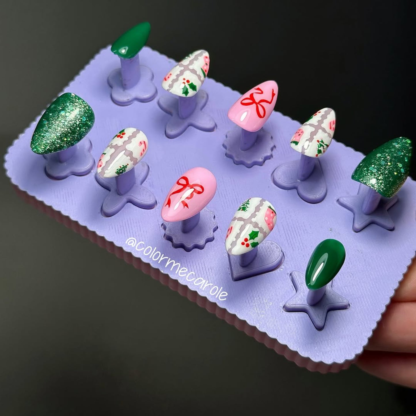 Holiday Express • Press On Nails