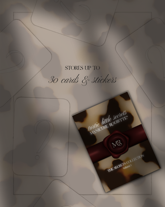 Manicure Roulette®: Tortie Little Secrets | Collector's Booklet