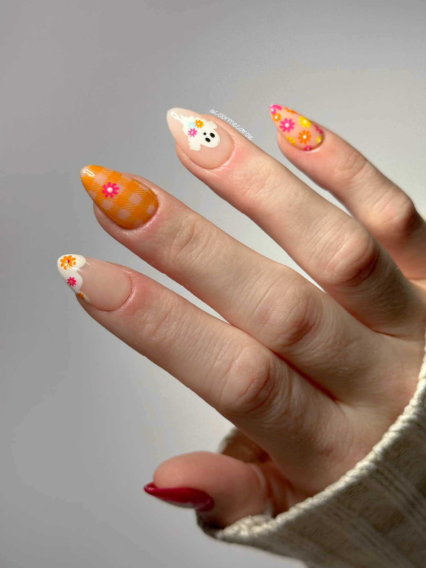Hippie Halloween - Press On Nails