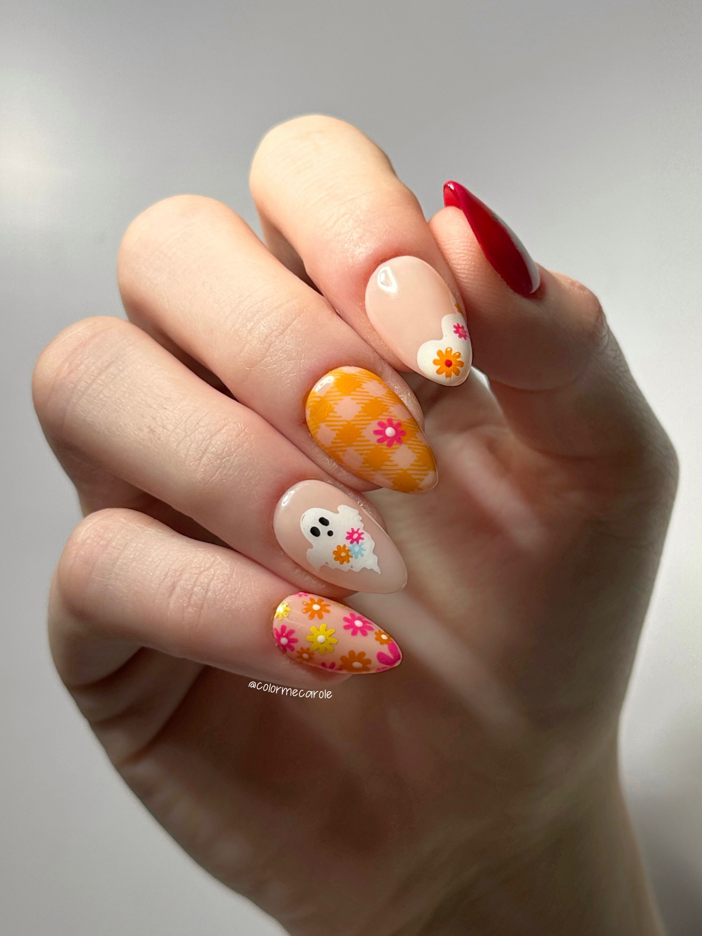 Hippie Halloween - Press On Nails