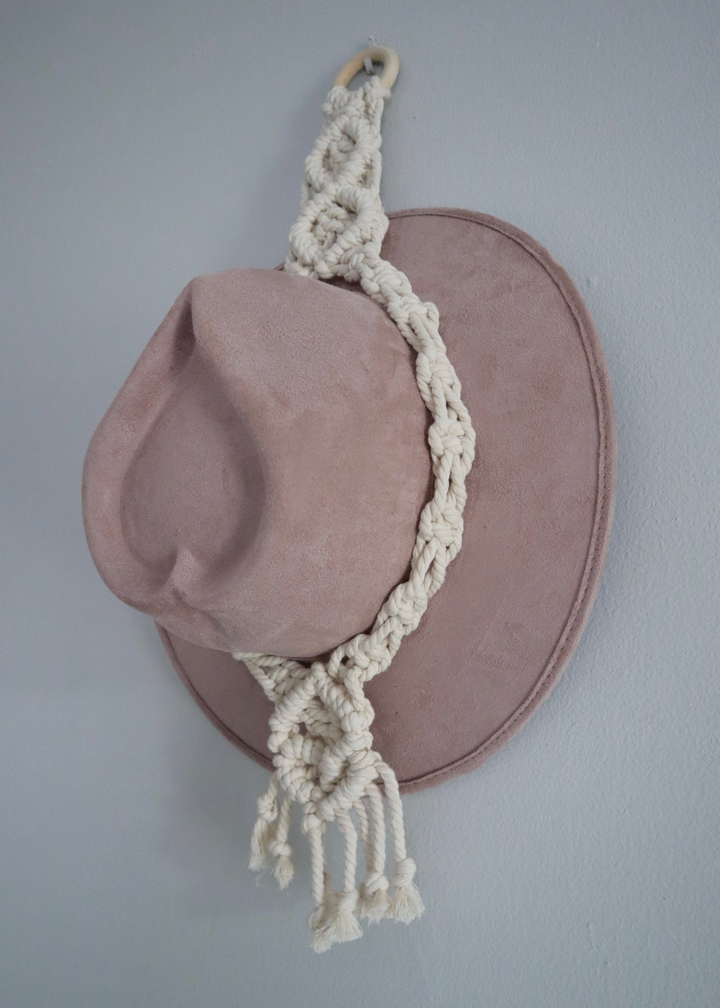 Boho Macrame Hat Hanger