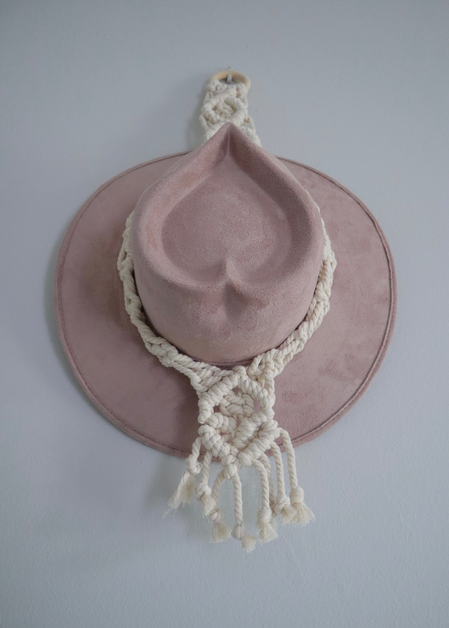 Boho Macrame Hat Hanger