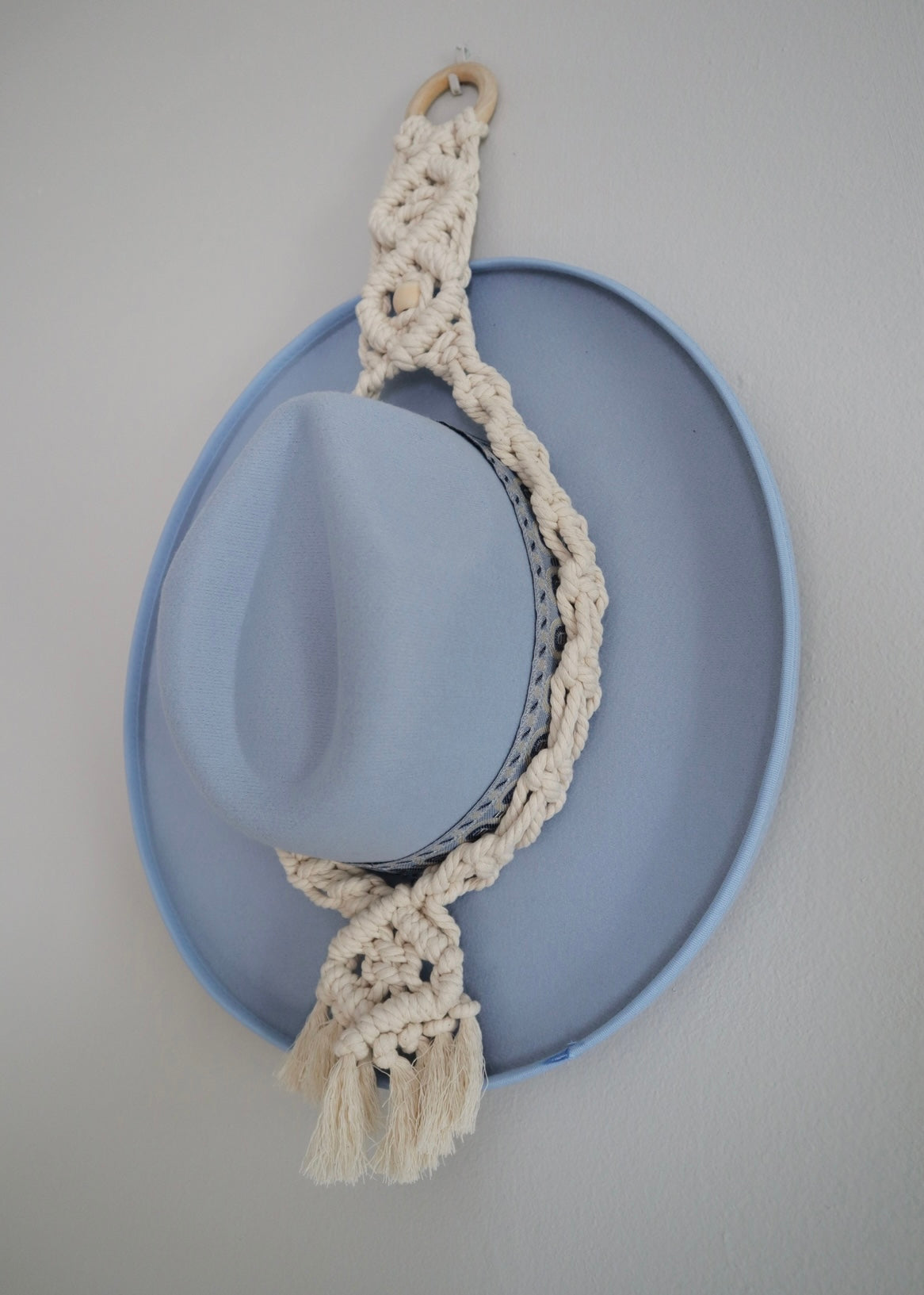 Boho Macrame Hat Hanger