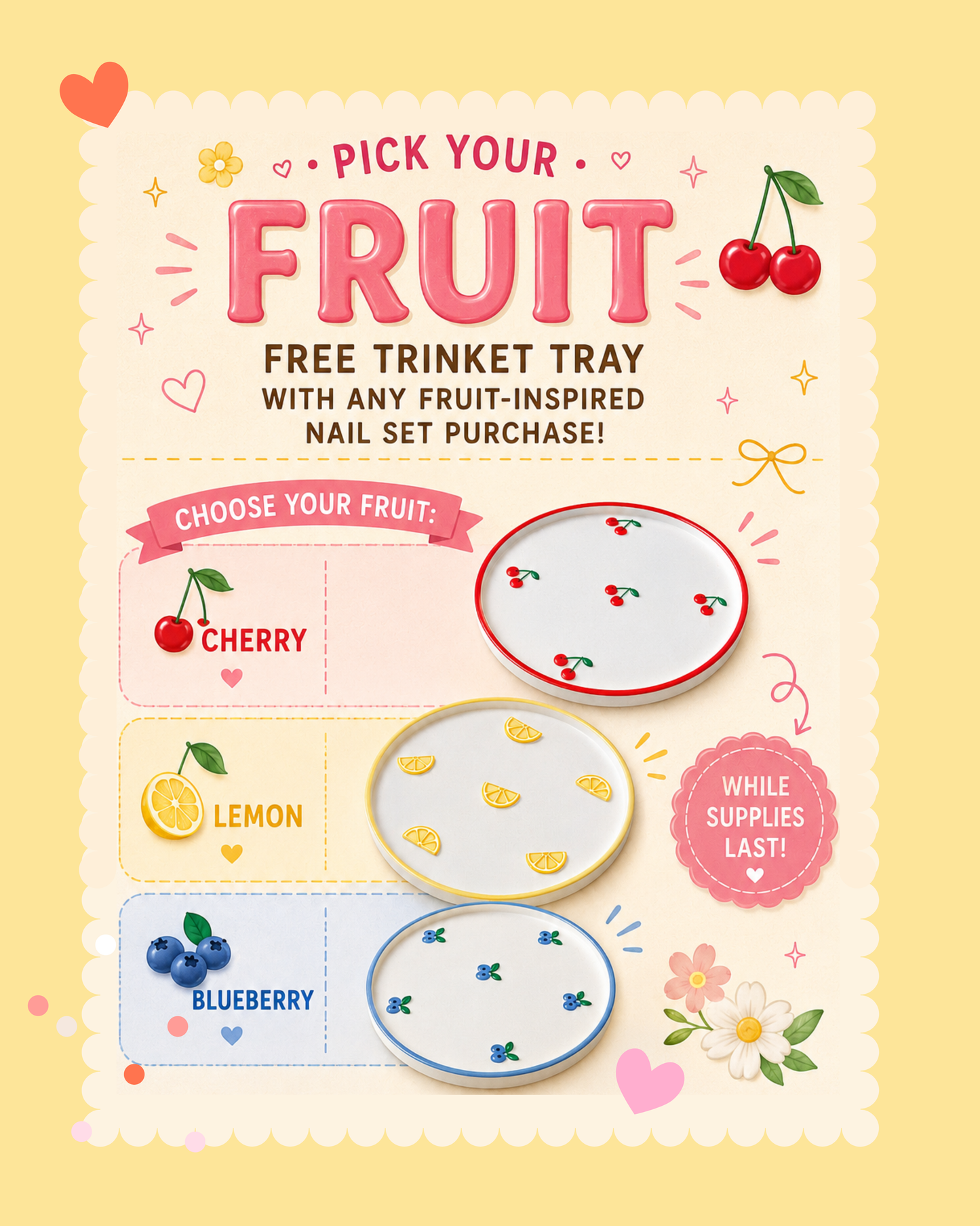 Fruit Trinket Tray