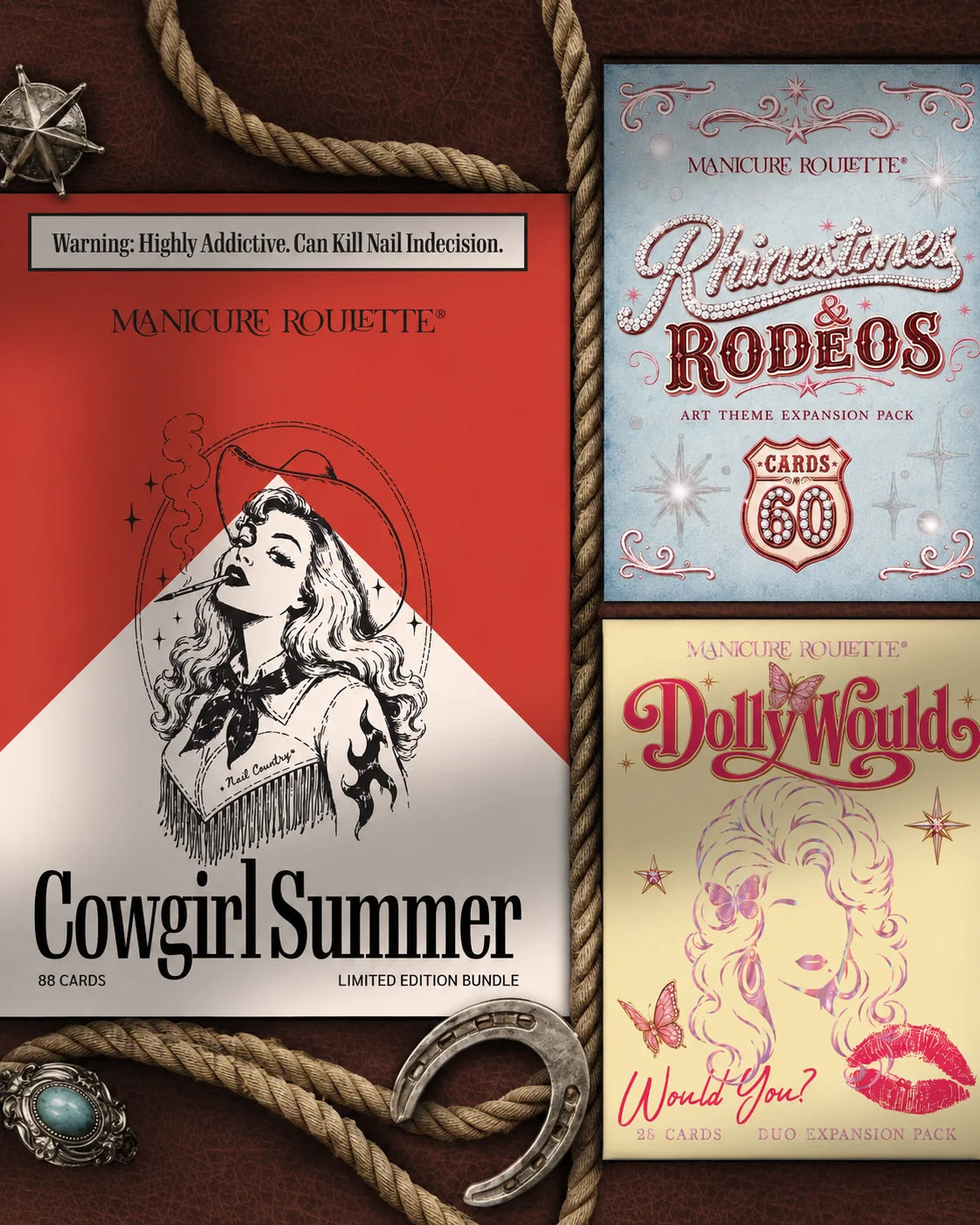 MANICURE ROULETTE COWGIRL SUMMER | LIMITED EDITION DISCOUNTED BUNDLE ($175 value)