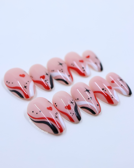 Heartbreaker - Press On Nails