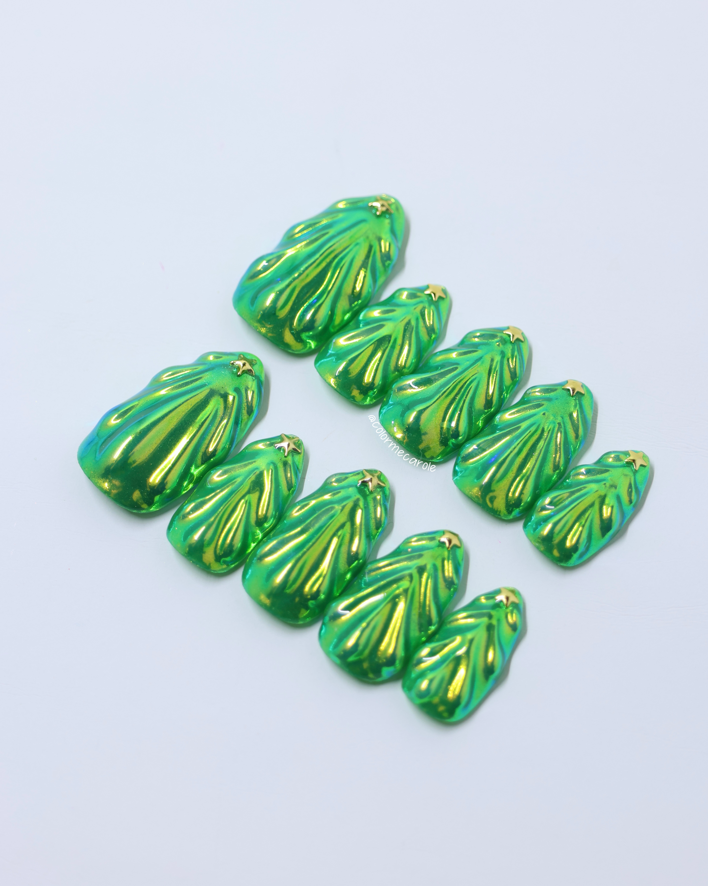 Christmas Tree Farm • Press On Nails