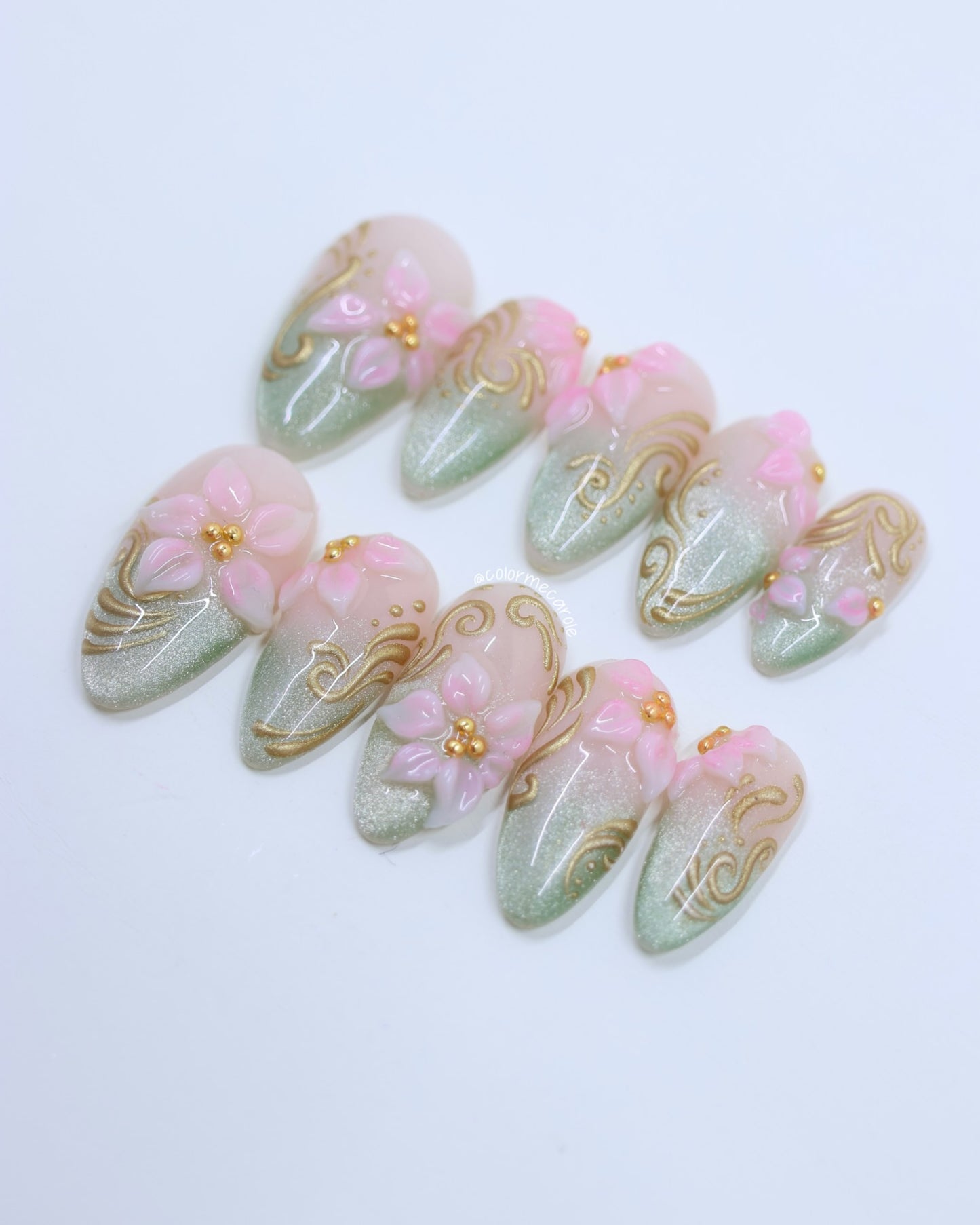 Garden Party Gossip - Press On Nails