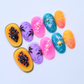 Papaya & Pearls - Press On Nails
