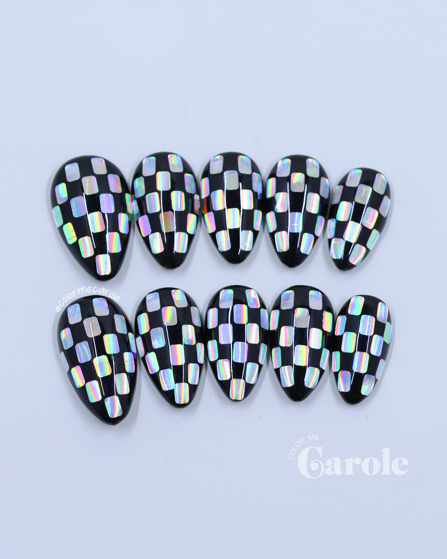 Mirrorball - Press On Nails