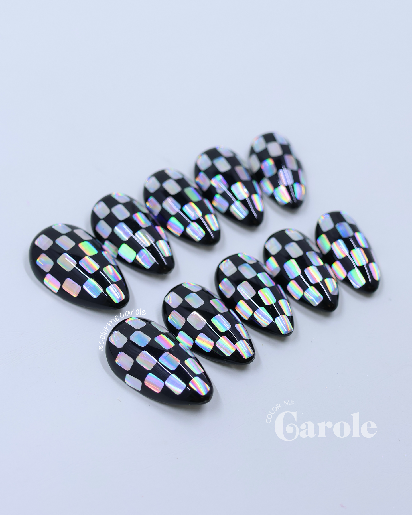 Mirrorball - Press On Nails