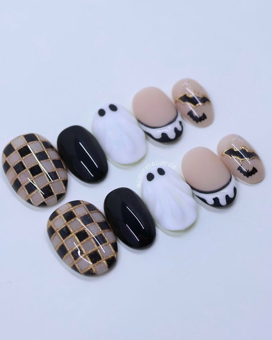 Boo Sheet • Press On Nails