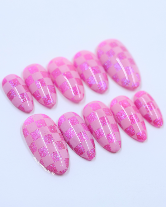 Checkmate - Press On Nails