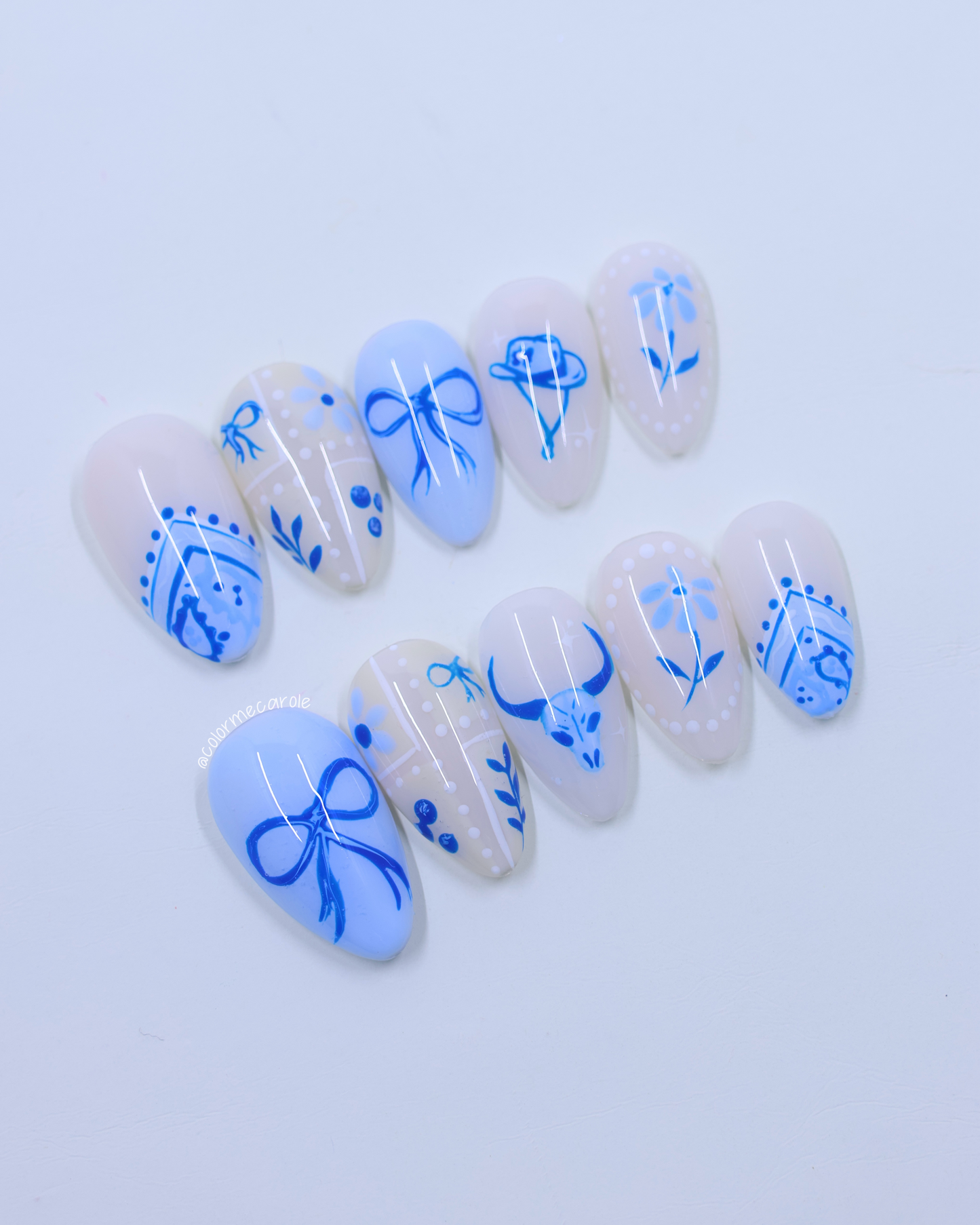 Coastal Cowgirl - Press On Nails