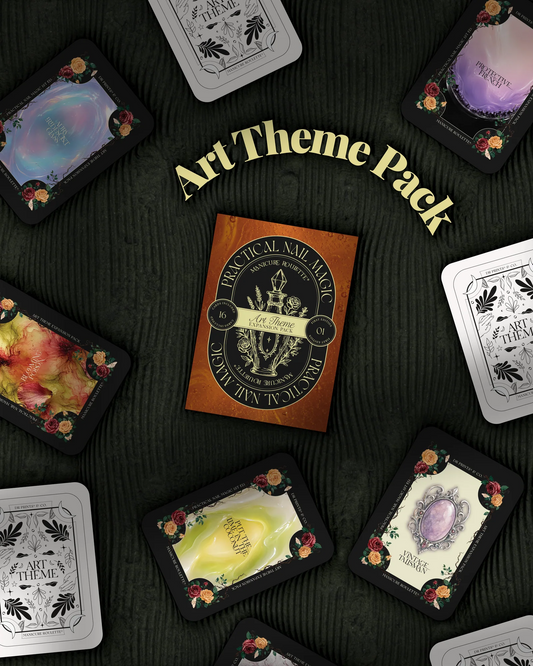 MANICURE ROULETTE PRACTICAL NAIL MAGIC | WITCHY & MAGIC APOTHECARY ART THEME EXPANSION PACK