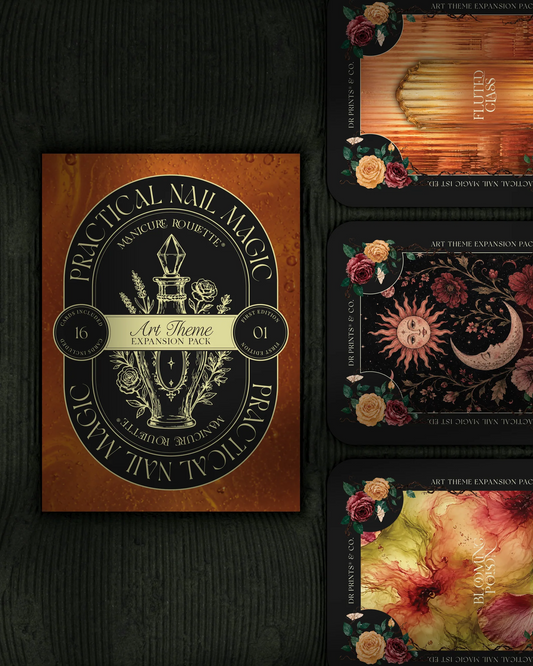 MANICURE ROULETTE PRACTICAL NAIL MAGIC | WITCHY & MAGIC APOTHECARY ART THEME EXPANSION PACK