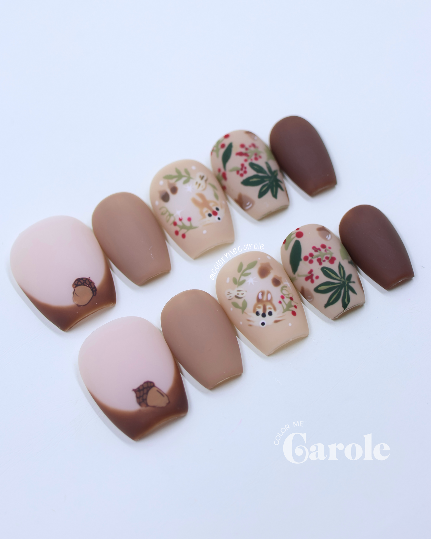 Squirrel Scouts - Press On Nails