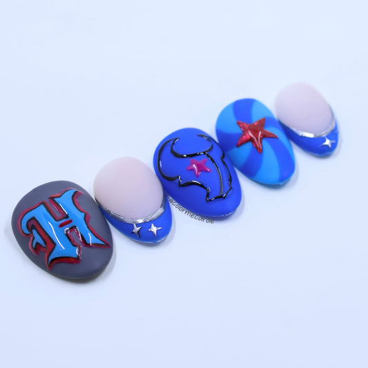 Game Day Ready - Press On Nails