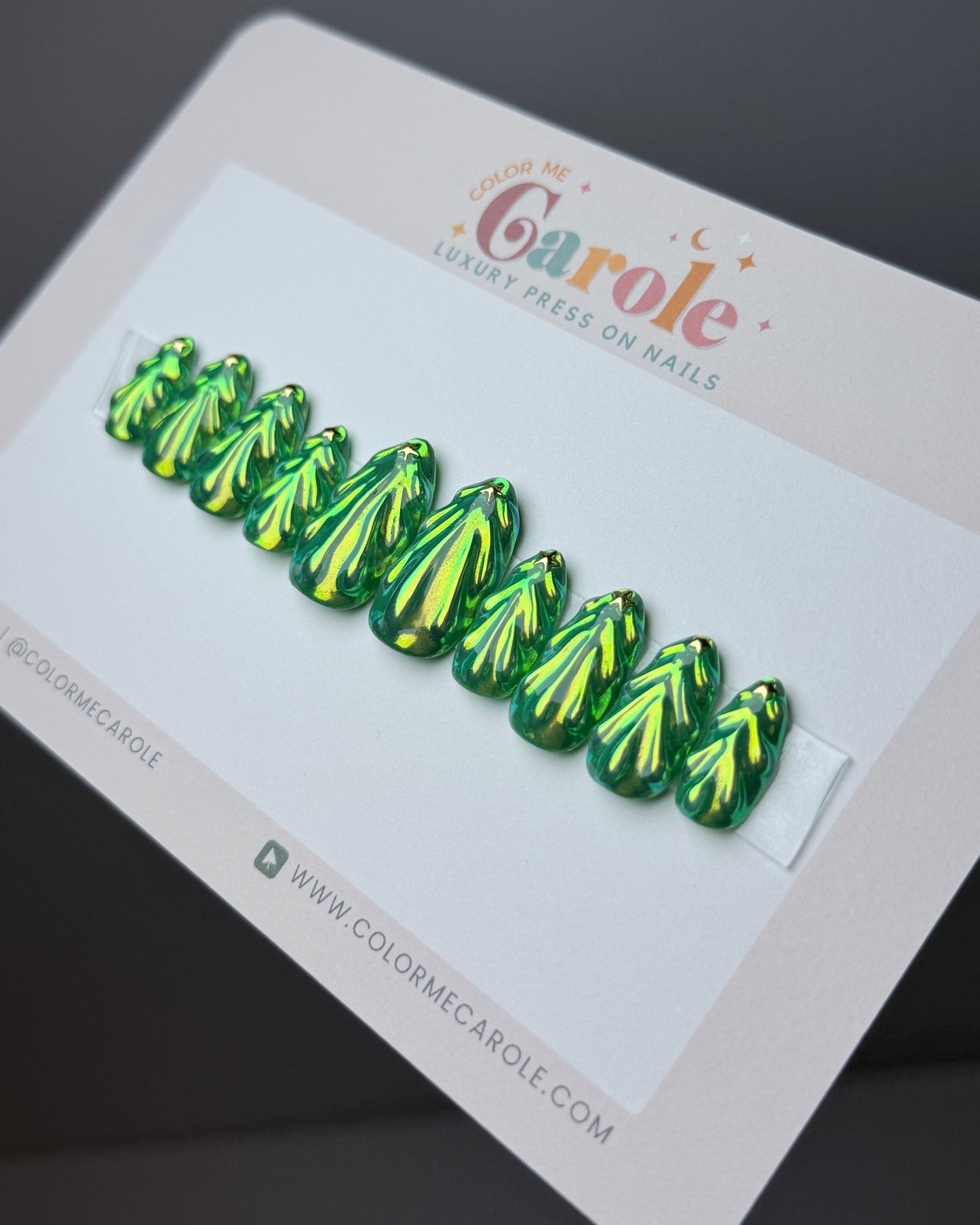 Christmas Tree Farm • Press On Nails