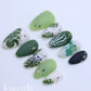 Monstera Mash • Press On Nails