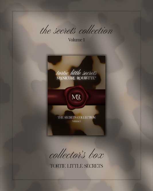 Manicure Roulette®: Tortie Little Secrets | Collector's Booklet