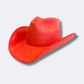 Red Orange - Western Cowboy Hat