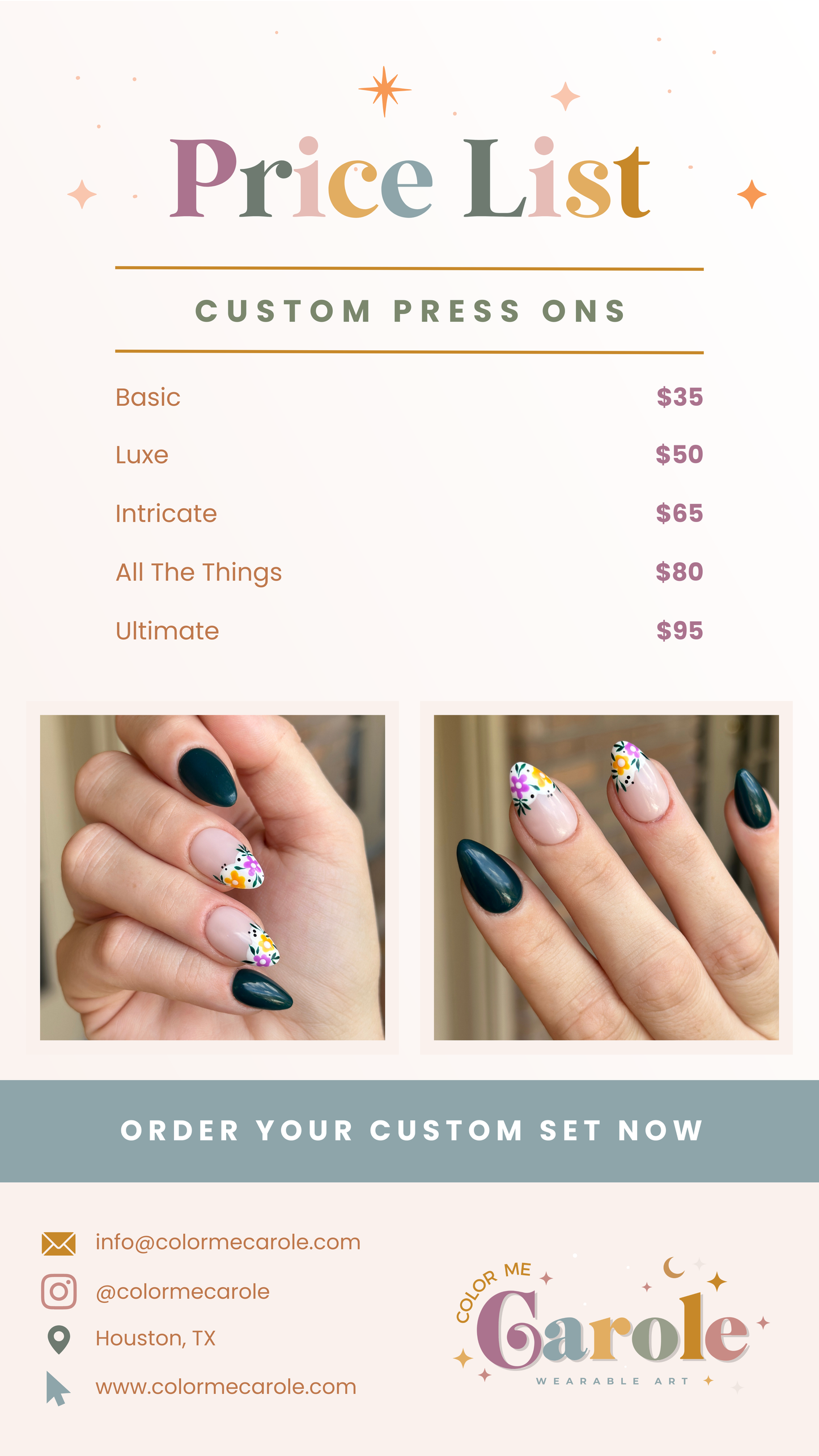 Custom Press-On Nails Consultation