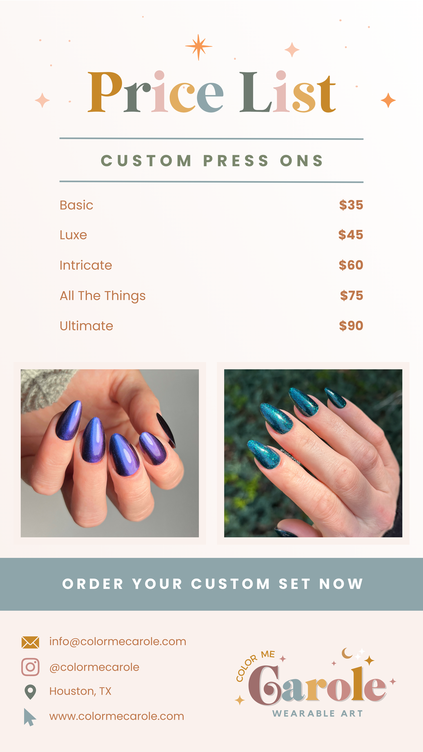 Custom Press-On Nails Consultation