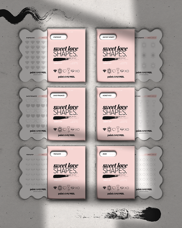 Paint Cure Peel Sweet Love: Starter Bundle