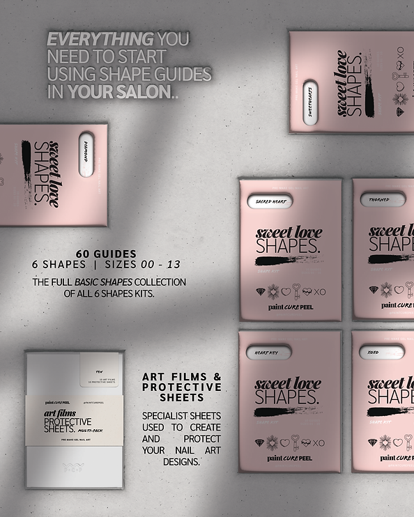 Paint Cure Peel Sweet Love: Starter Bundle