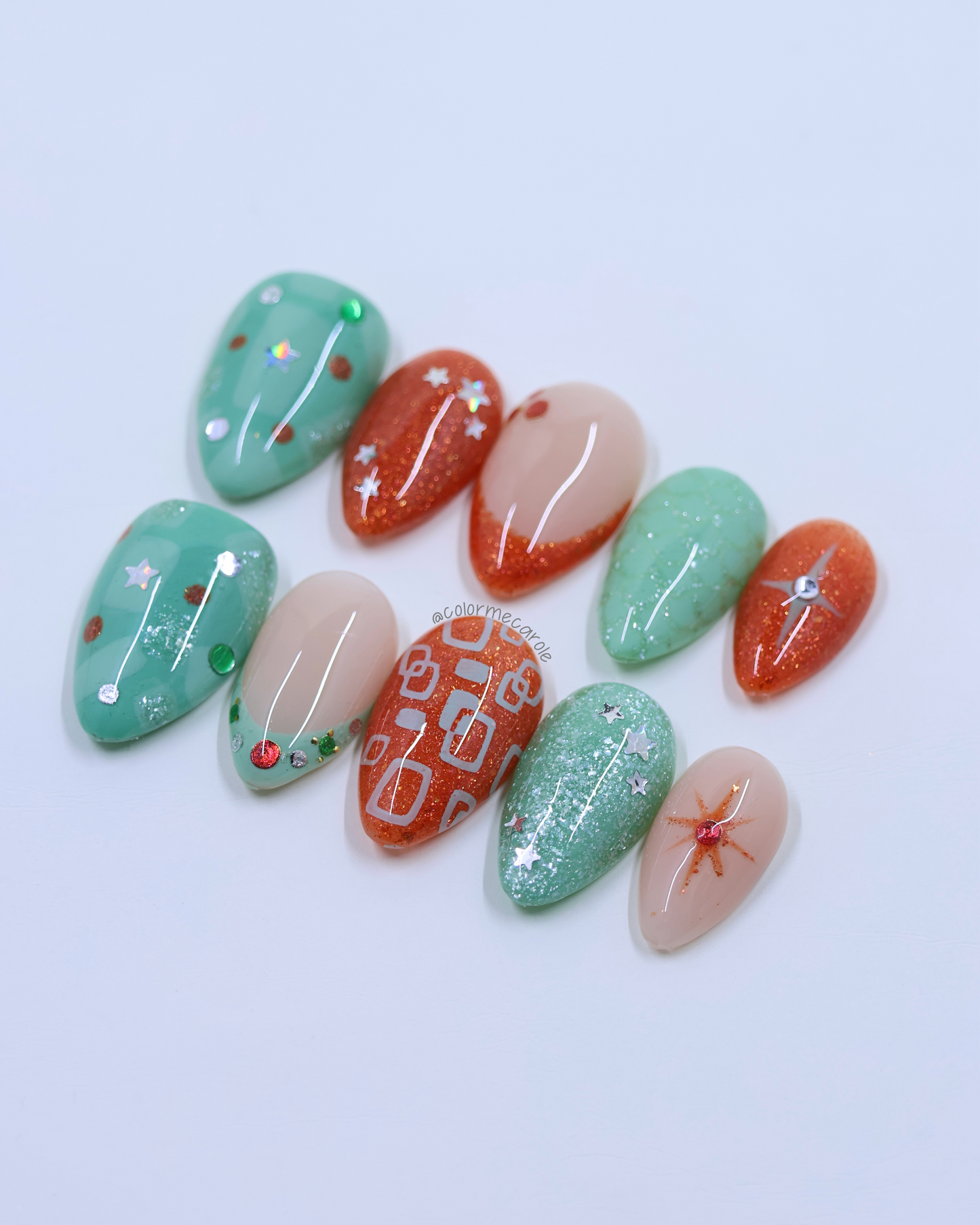 taylor swift inspired nails ts12