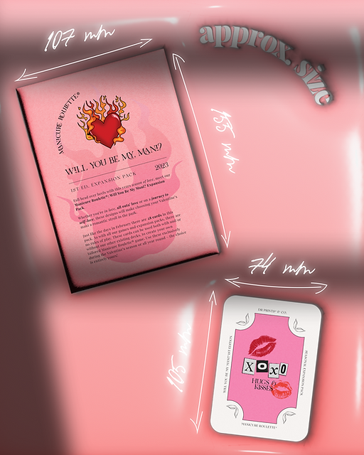 Manicure Roulette®: Will You Be My Mani? 1st Ed. 2023 Expansion Pack