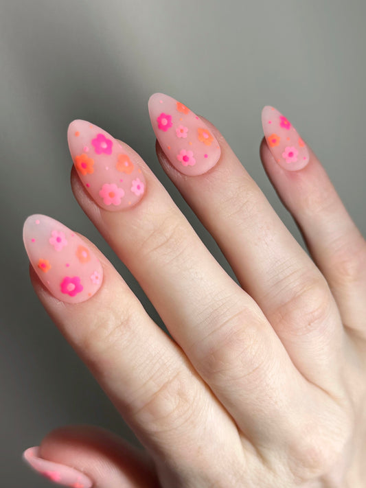 Flower Power - Press On Nails