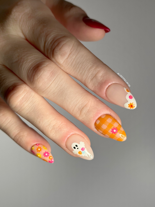 Hippie Halloween - Press On Nails