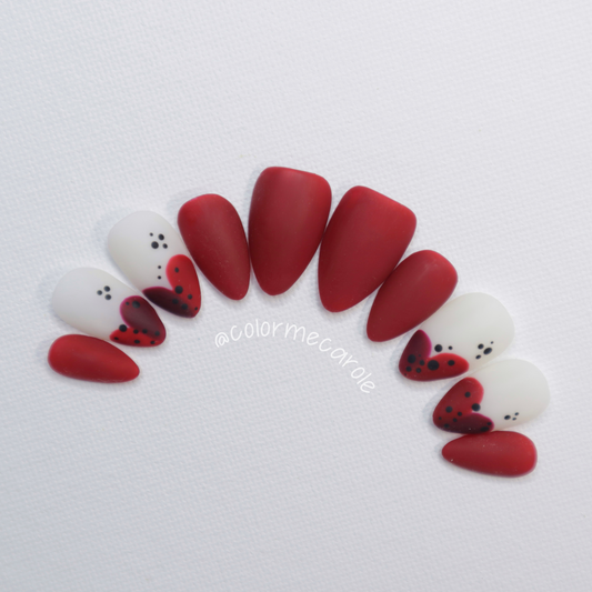 Red Velvet - Press On Nails