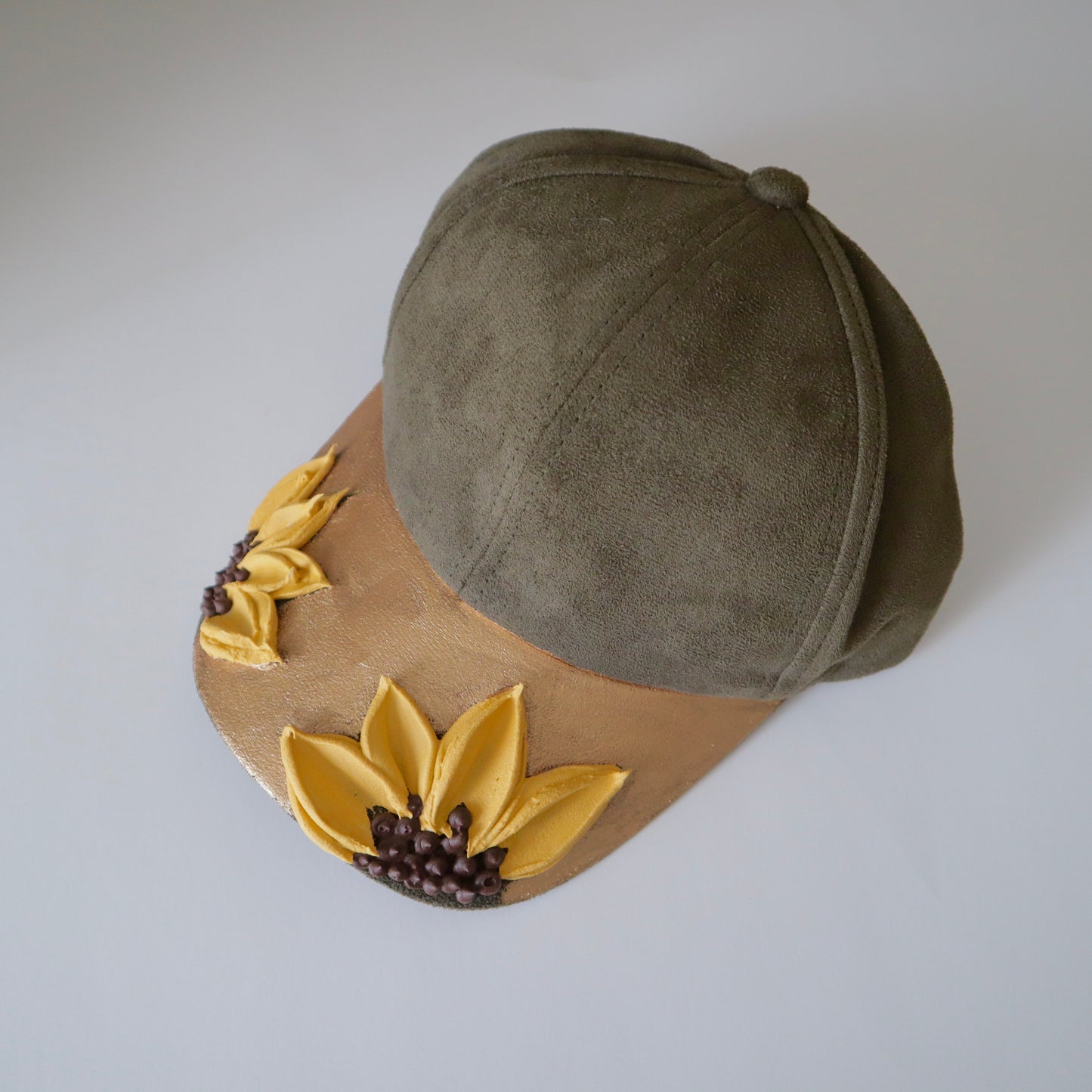 Sunflower Green Suede - BallCap