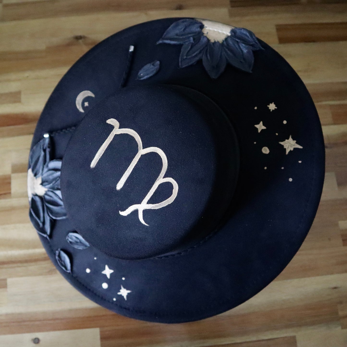 Virgo Sign - Wide Brim Hat