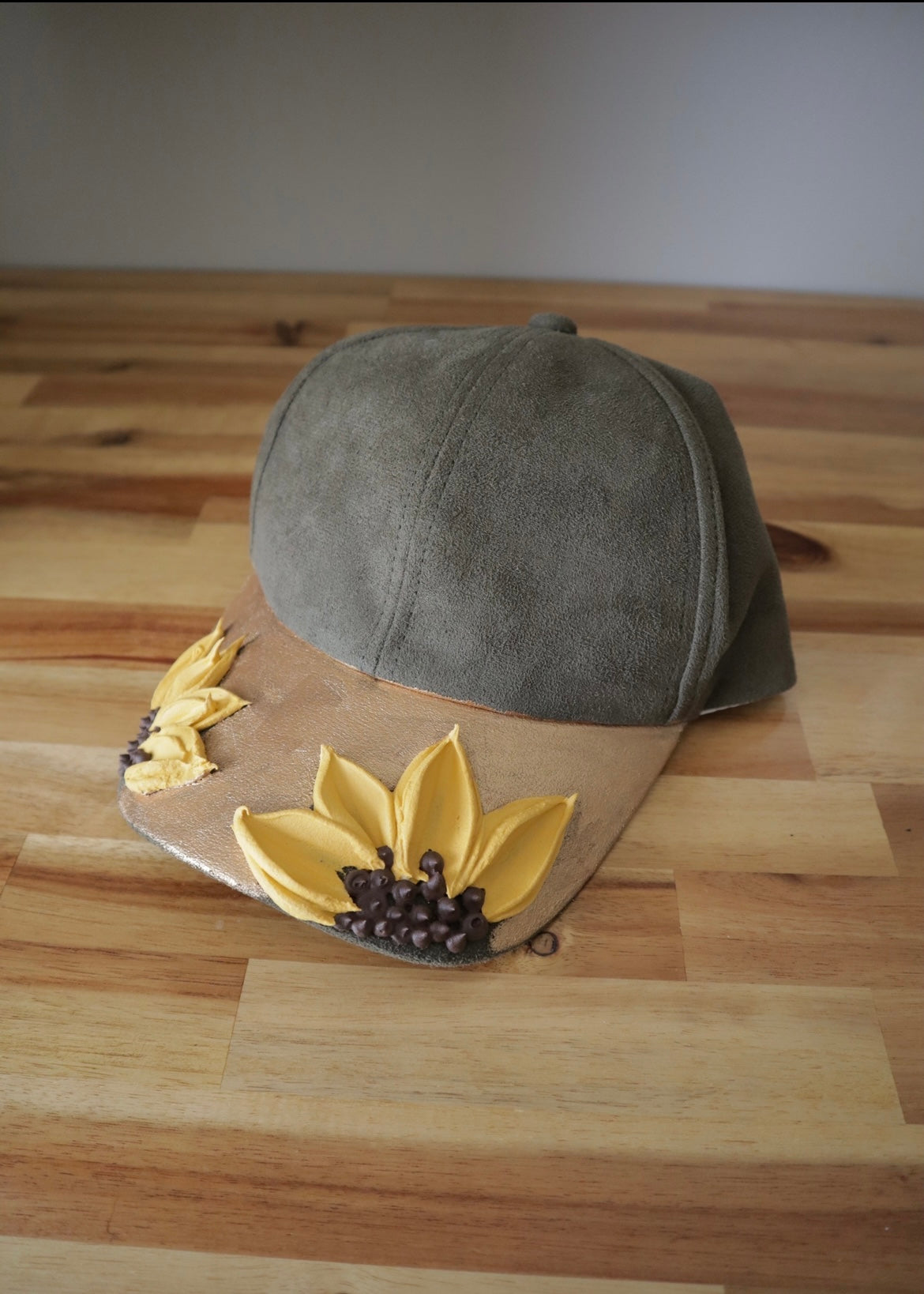 Sunflower Green Suede - BallCap